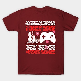 Groovy valentine day. T-Shirt